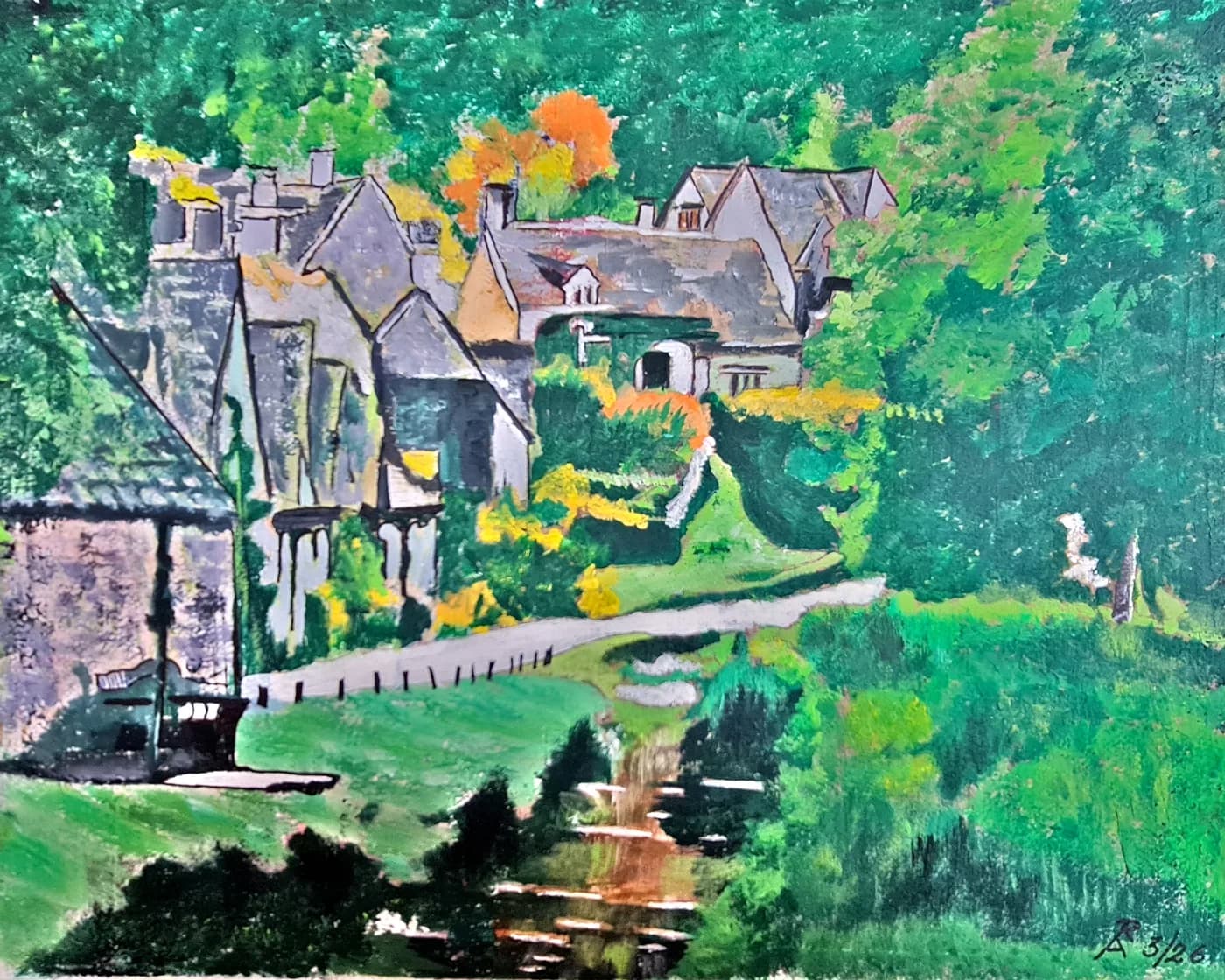 Am Bach im Dorf — Arnold Rauchnagl