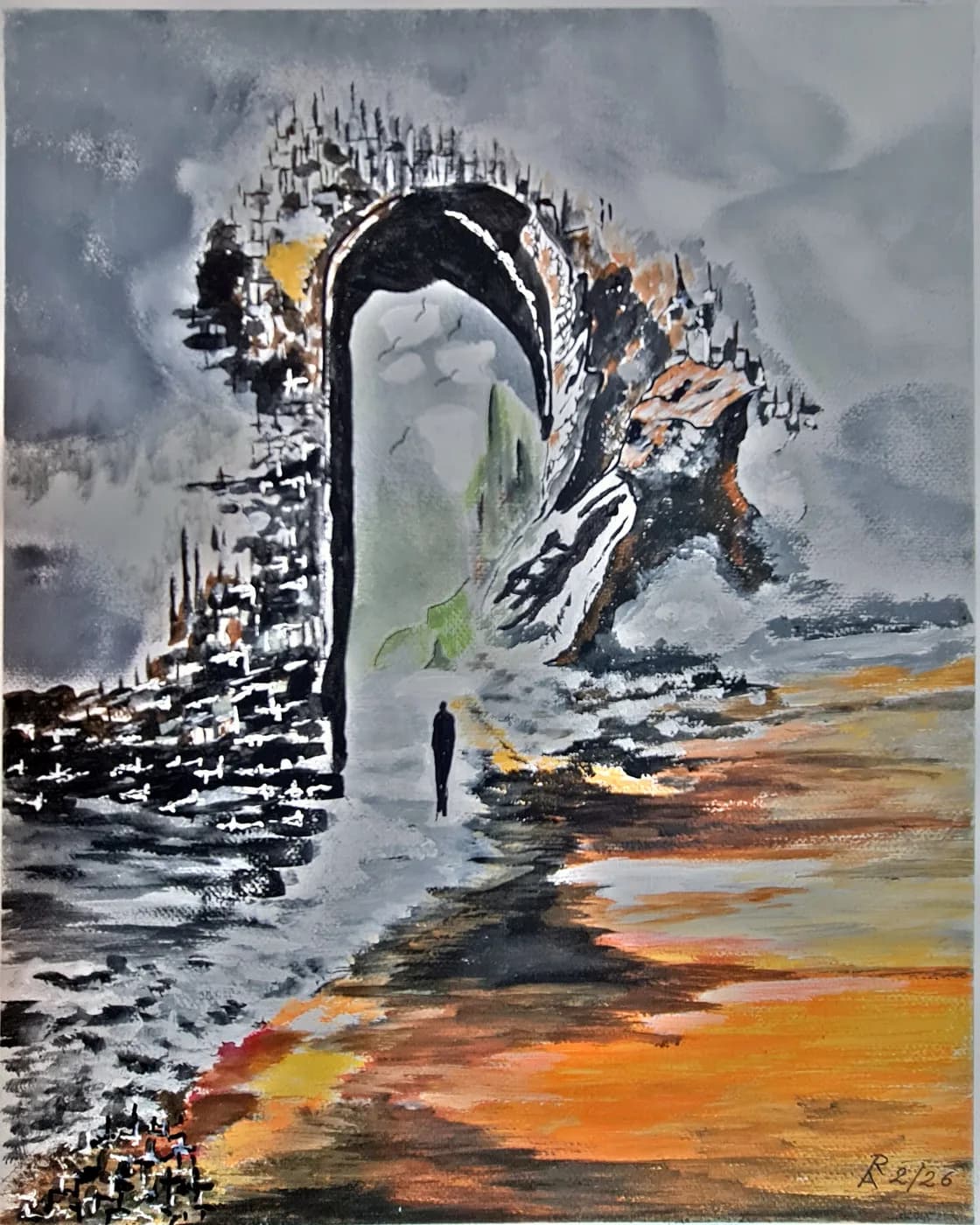 An der Schwelle — Arnold Rauchnagl