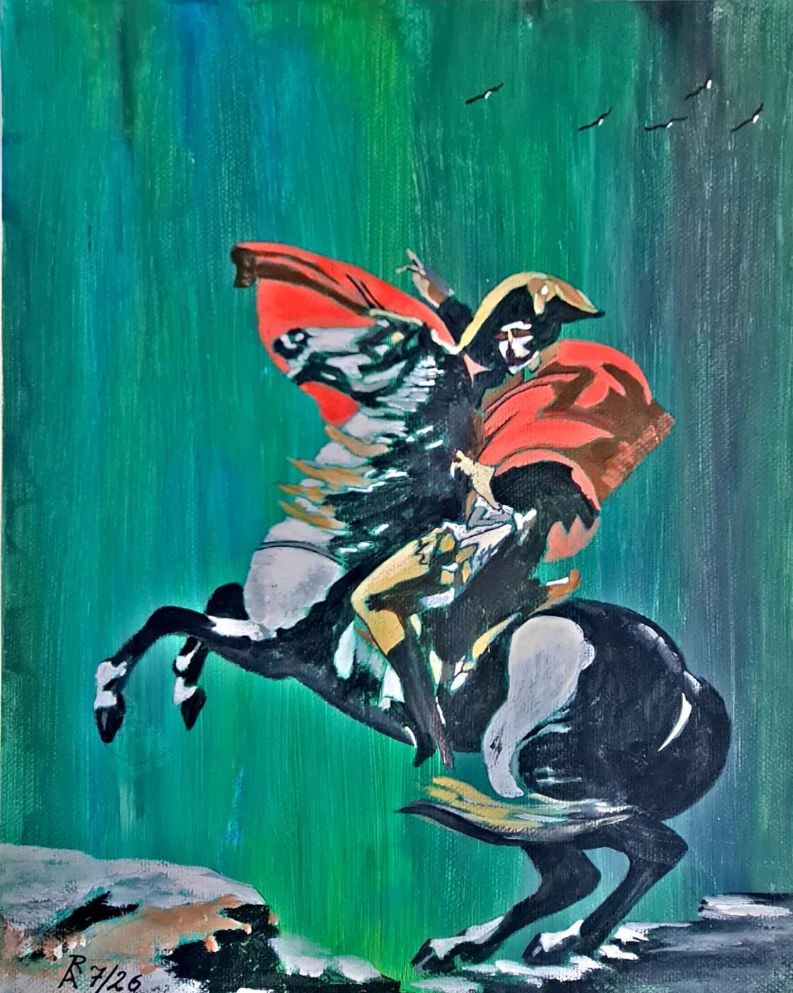 Aufbäumen im grünen Sturm — Arnold Rauchnagl
