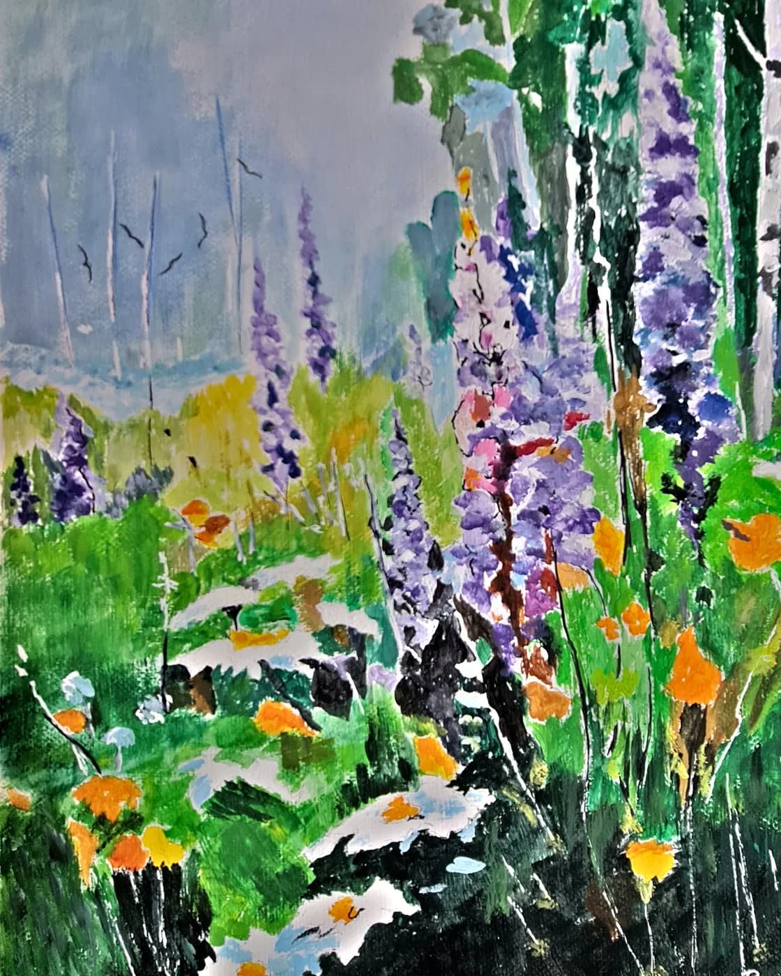 Blüten am Waldrand — Arnold Rauchnagl