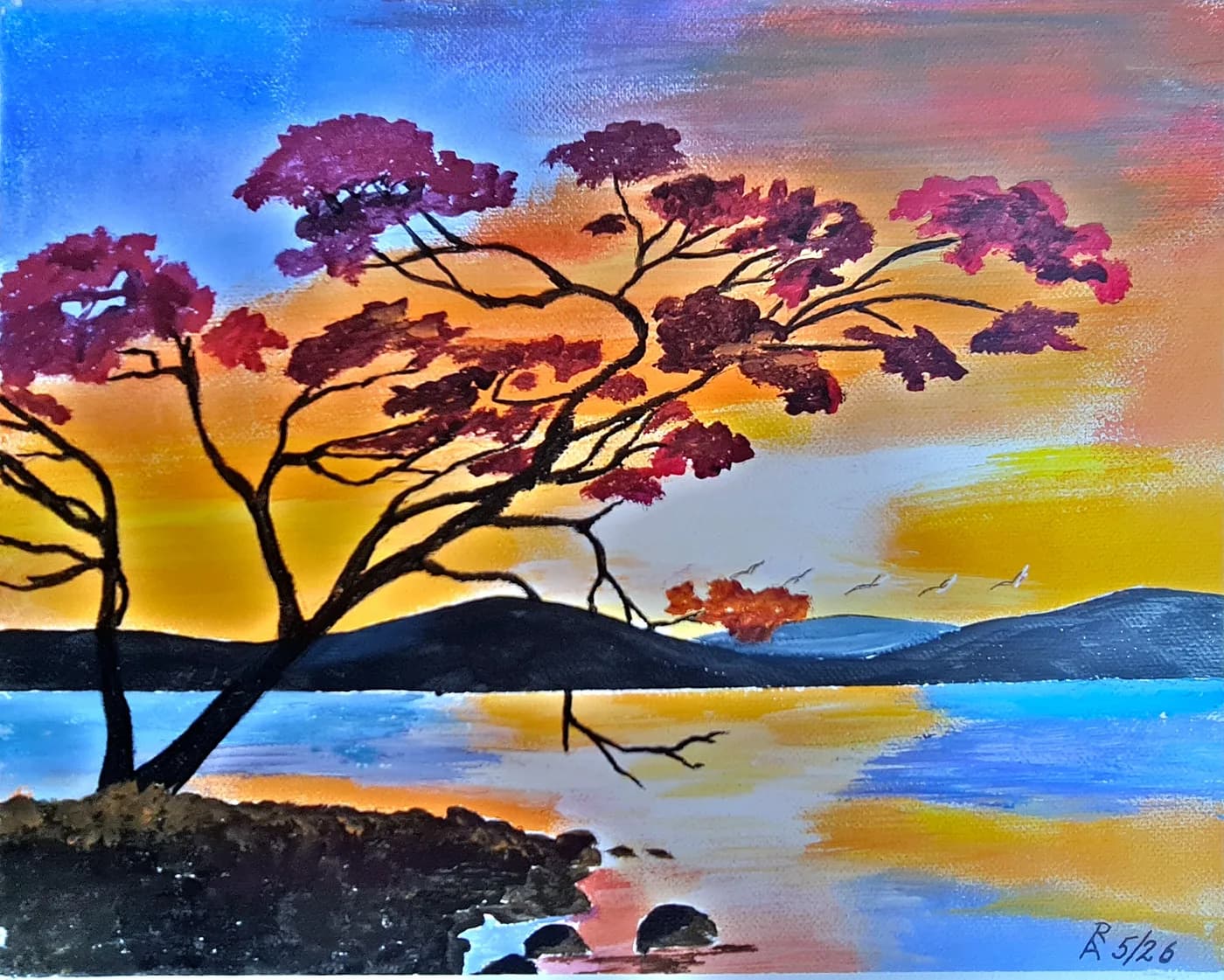 Blüten im Abendlicht — Arnold Rauchnagl