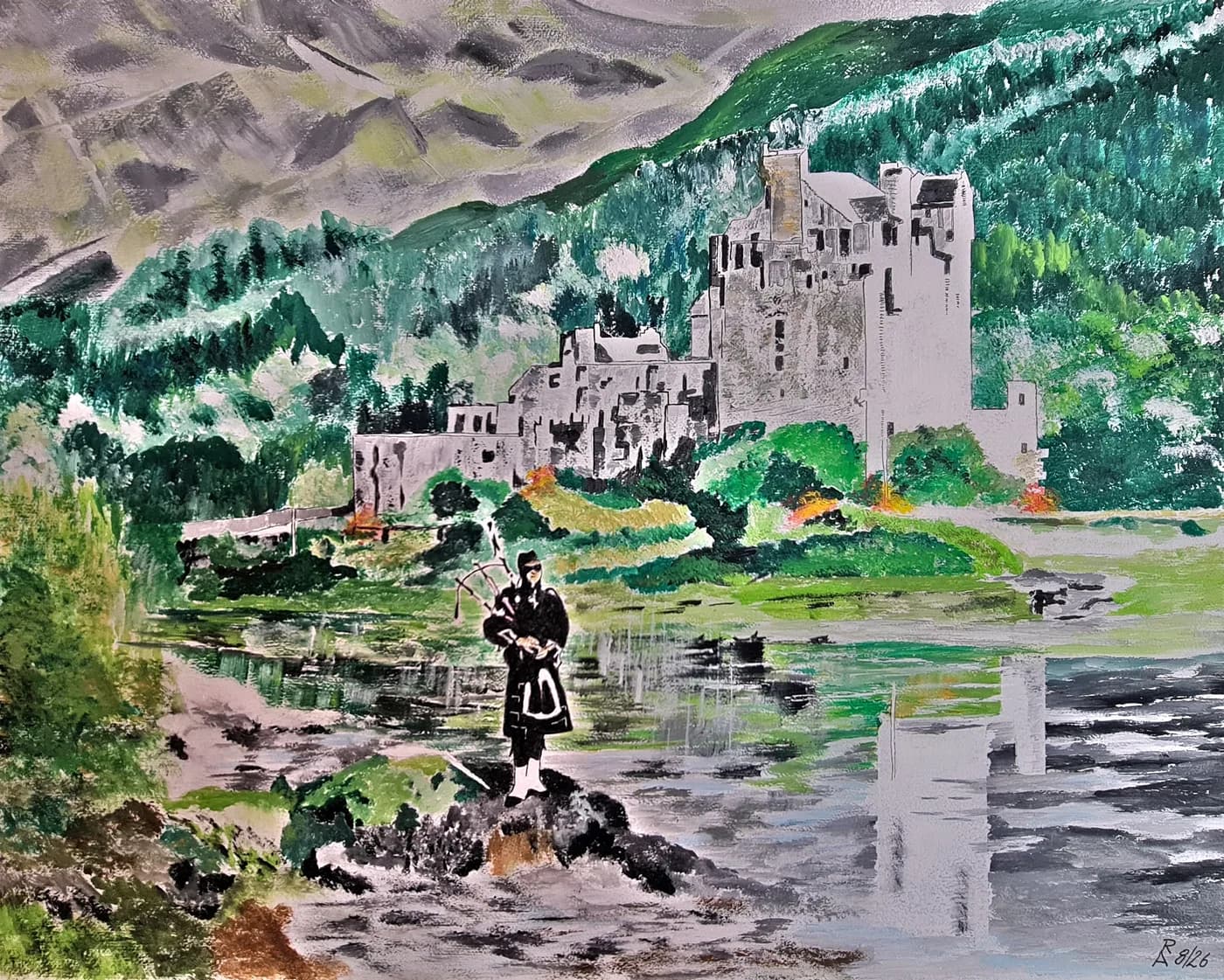 Burg im grünen Tal — Arnold Rauchnagl