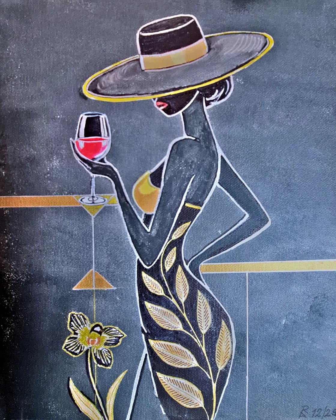 Ein Glas am Abend — Arnold Rauchnagl