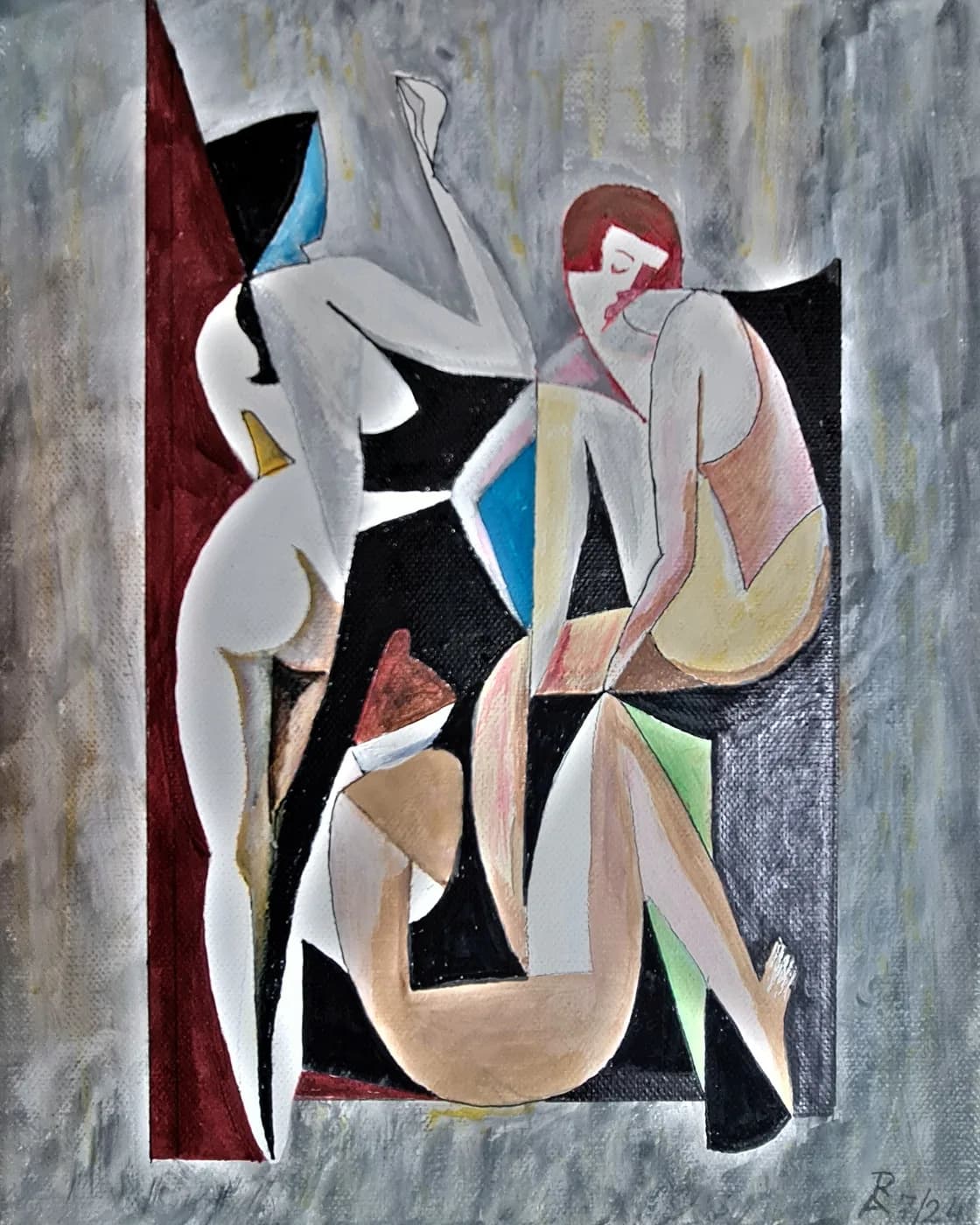 Figuren im stillen Dialog — Arnold Rauchnagl