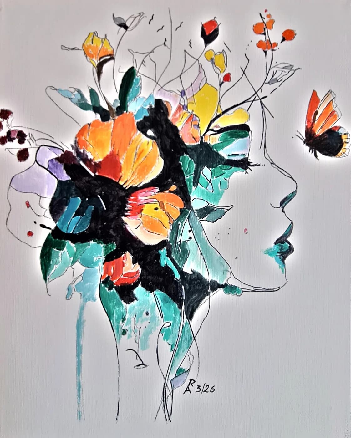 Gedanken in Blüte — Arnold Rauchnagl