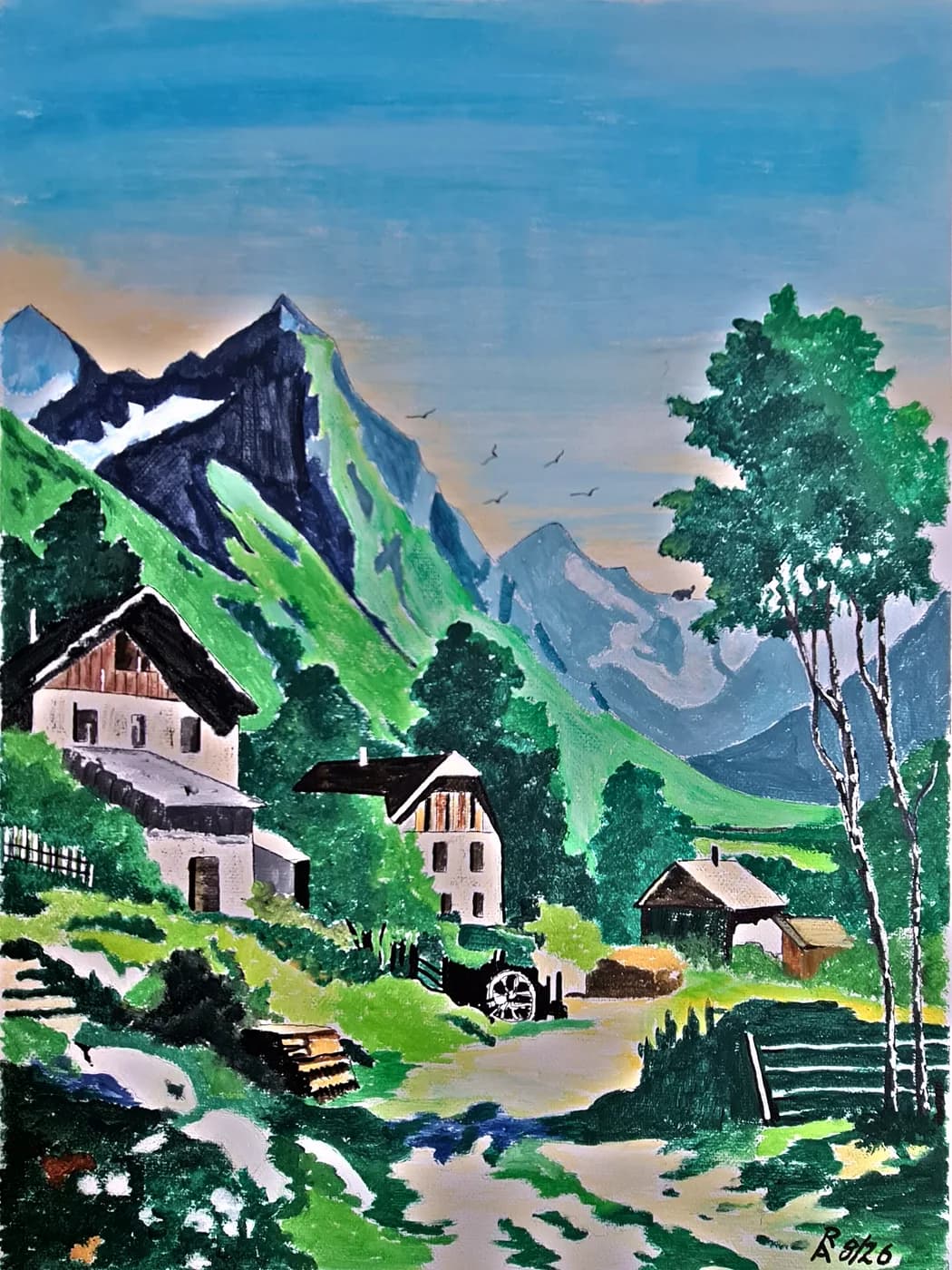 Höfe unter hohen Gipfeln — Arnold Rauchnagl