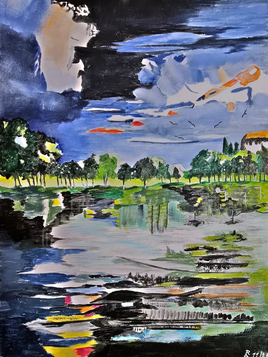 Licht über stillem Wasser — Arnold Rauchnagl