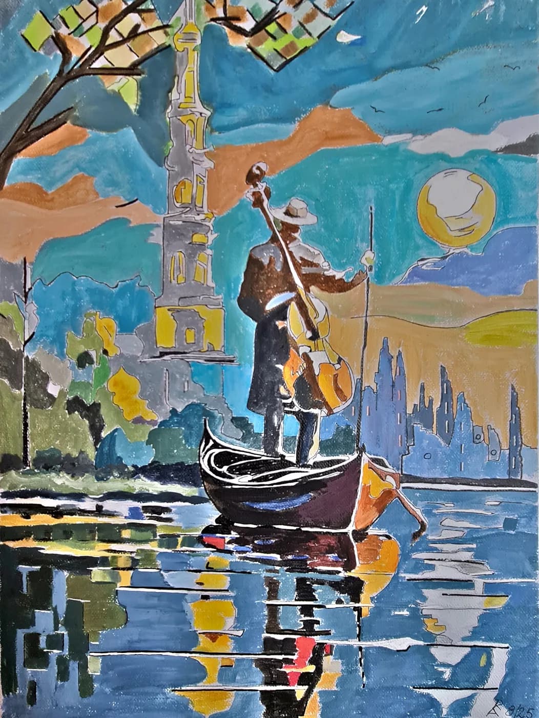 Saiten über dem Wasser — Arnold Rauchnagl