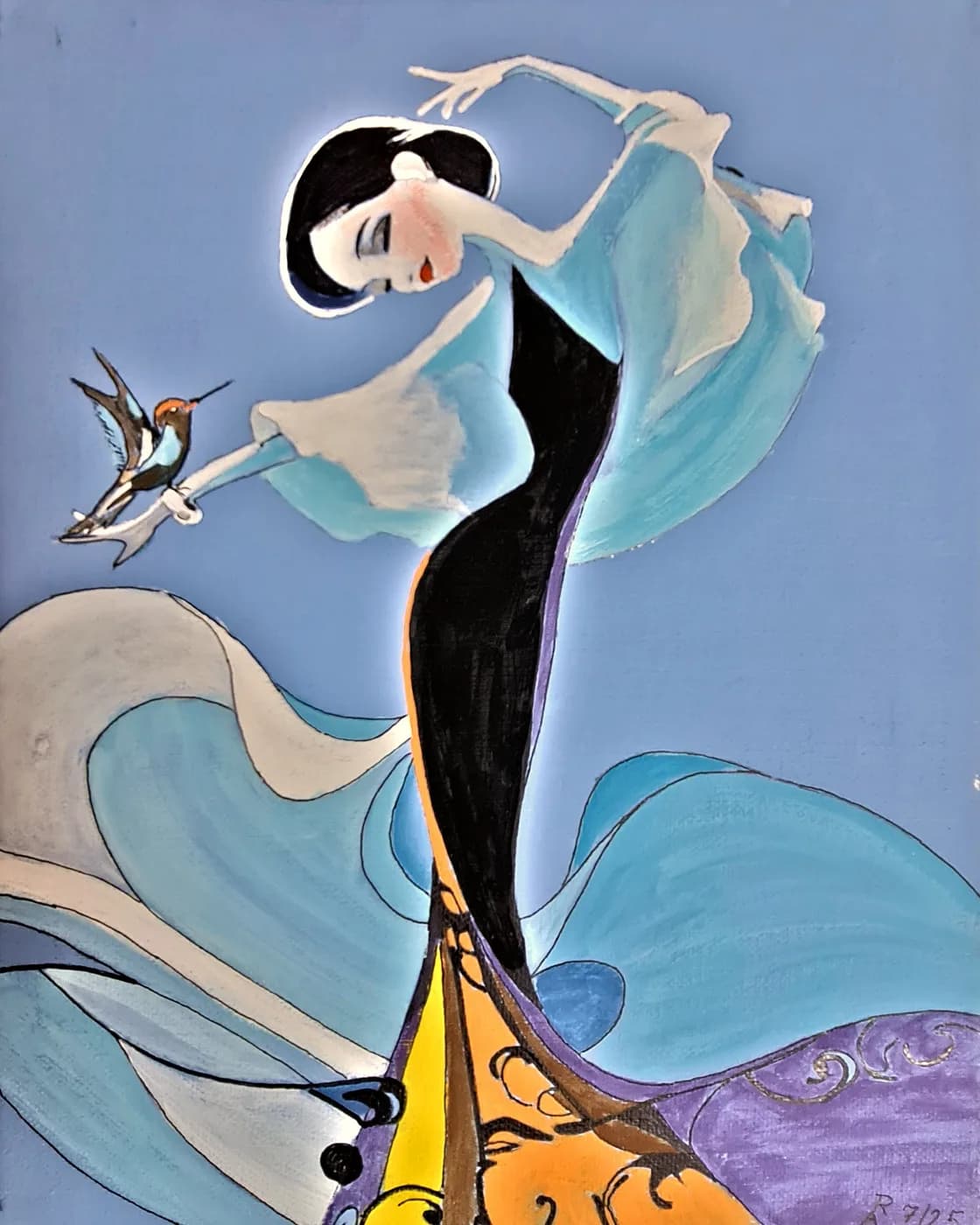Tanz mit dem Vogel — Arnold Rauchnagl