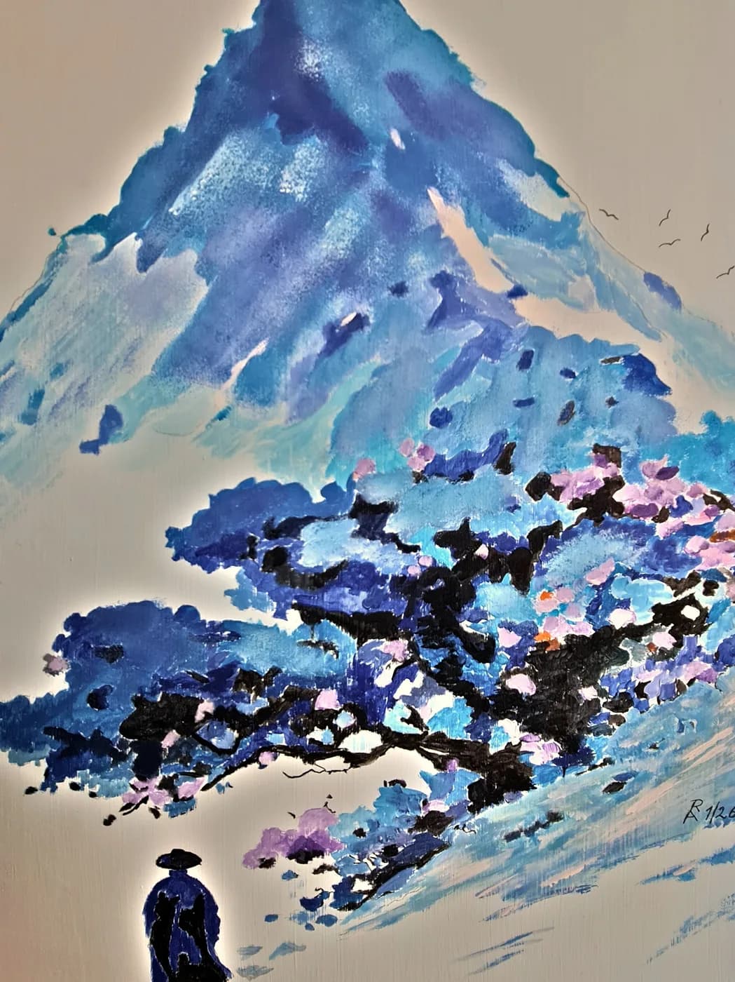 Unter dem blauen Gipfel — Arnold Rauchnagl
