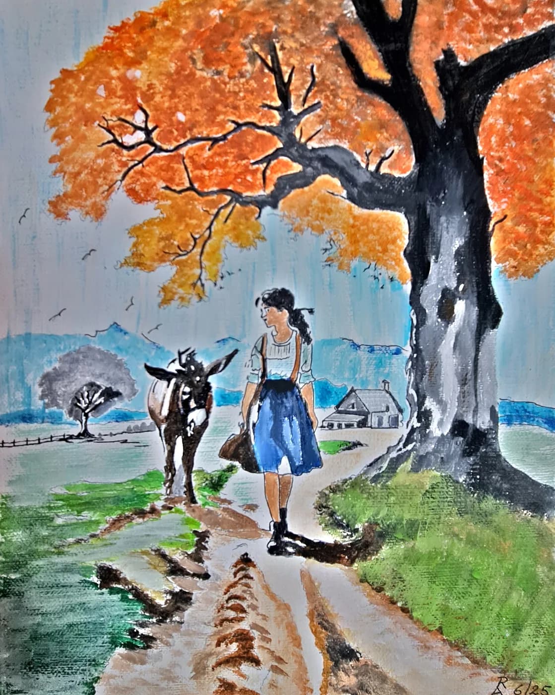 Unter dem Herbstbaum — Arnold Rauchnagl