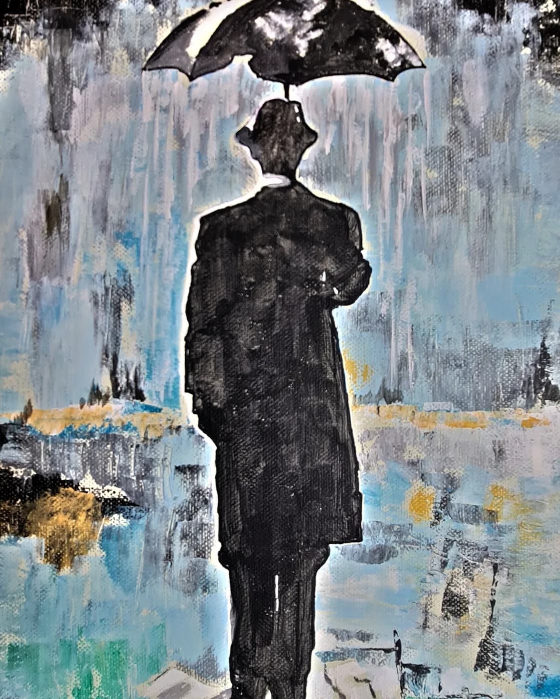 Unter dem schwarzen Schirm — Arnold Rauchnagl