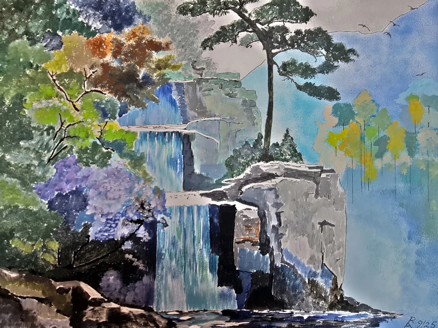 Zwischen Fels und Wasser — Arnold Rauchnagl