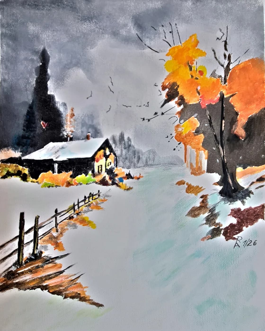 Zwischen Herbst und Winter — Arnold Rauchnagl